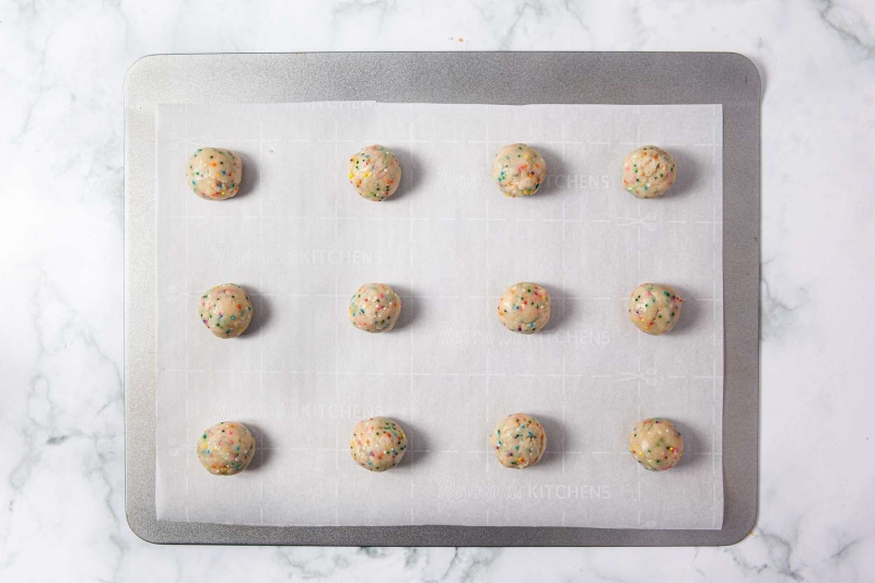 Dairy Free and Egg Free Funfetti Cookies Recipe