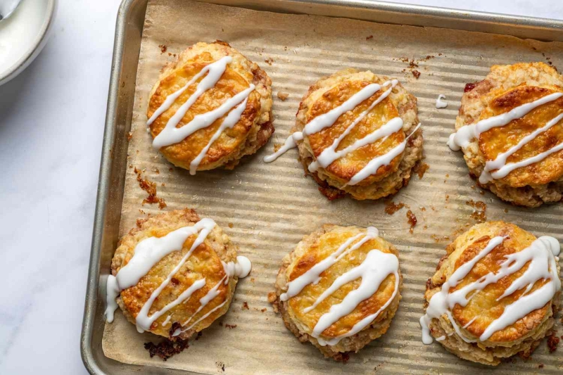 Copycat Popeyes Strawberry Biscuits