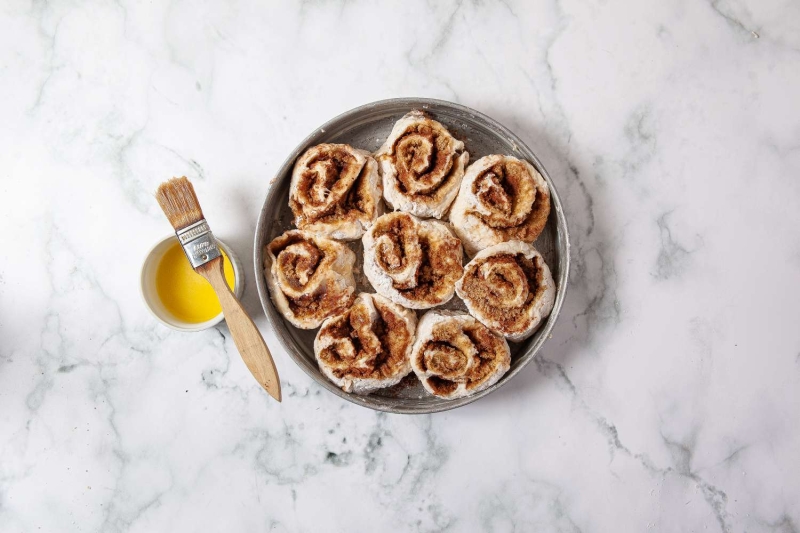 No Yeast Cinnamon Rolls