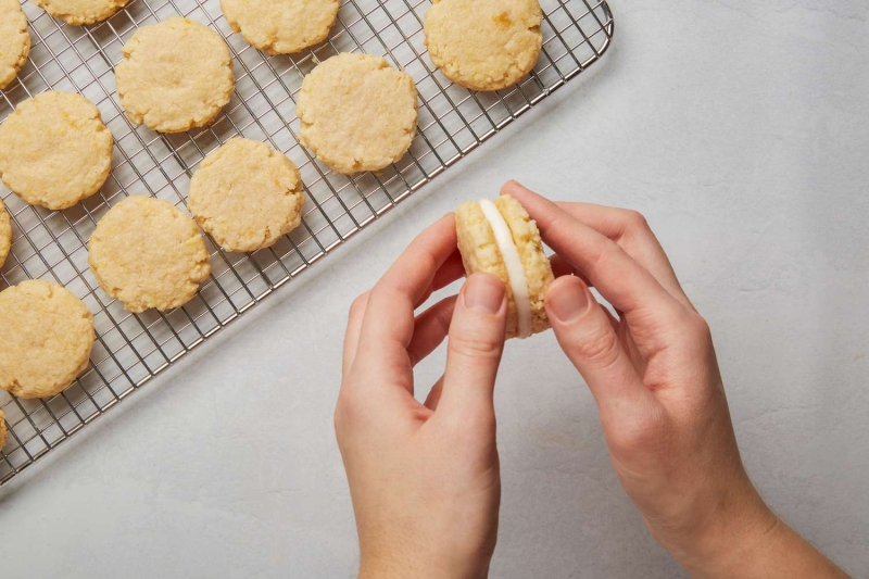 Polish Lemon Sandwich Tea Cookies (Cytrynowe Ciasteczka)