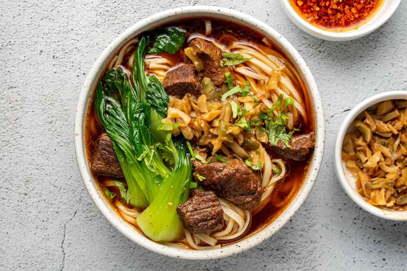 Taiwanese Beef Noodle Soup Recipe