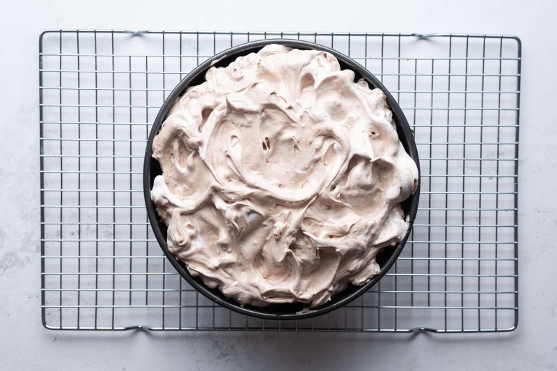 Flourless Chocolate Meringue Cake