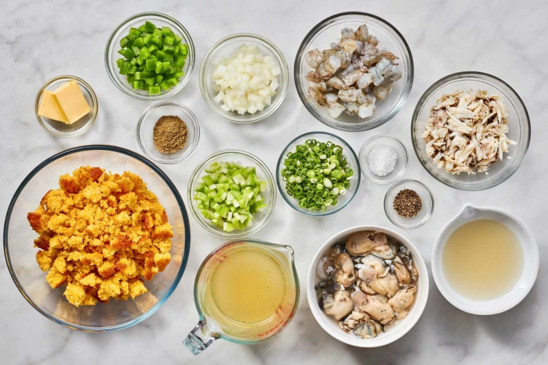 Lowcountry Seafood Dressing