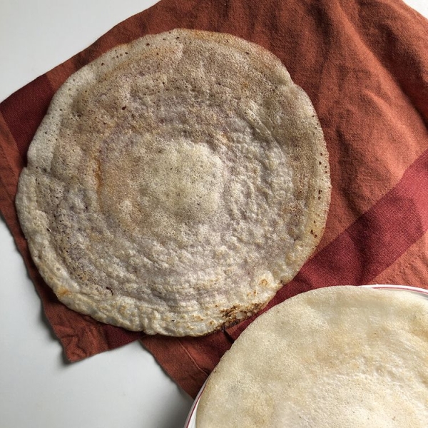 Savory Dosas Recipe (South Indian Pancakes)