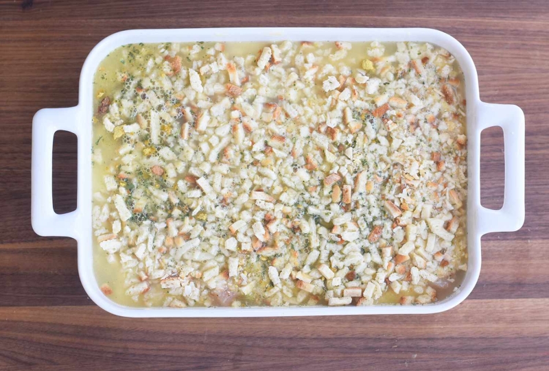 Chicken and Stuffing Bake Recipe