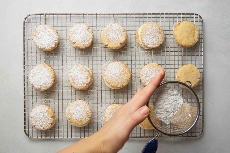 Polish Lemon Sandwich Tea Cookies (Cytrynowe Ciasteczka)