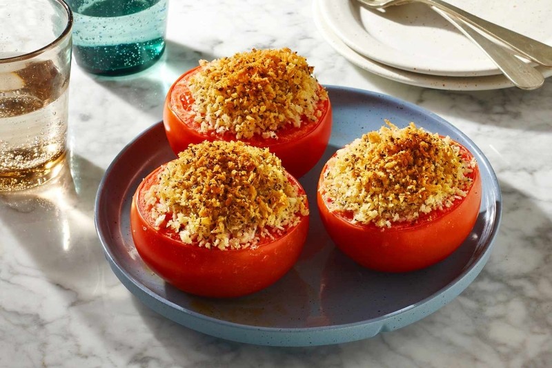 Vegetarian Stuffed Tomatoes Recipe