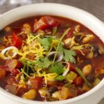 Crock Pot Vegetarian Black Bean Chili