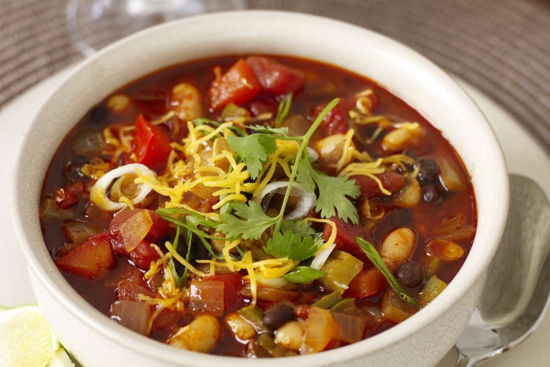 Crock Pot Vegetarian Black Bean Chili