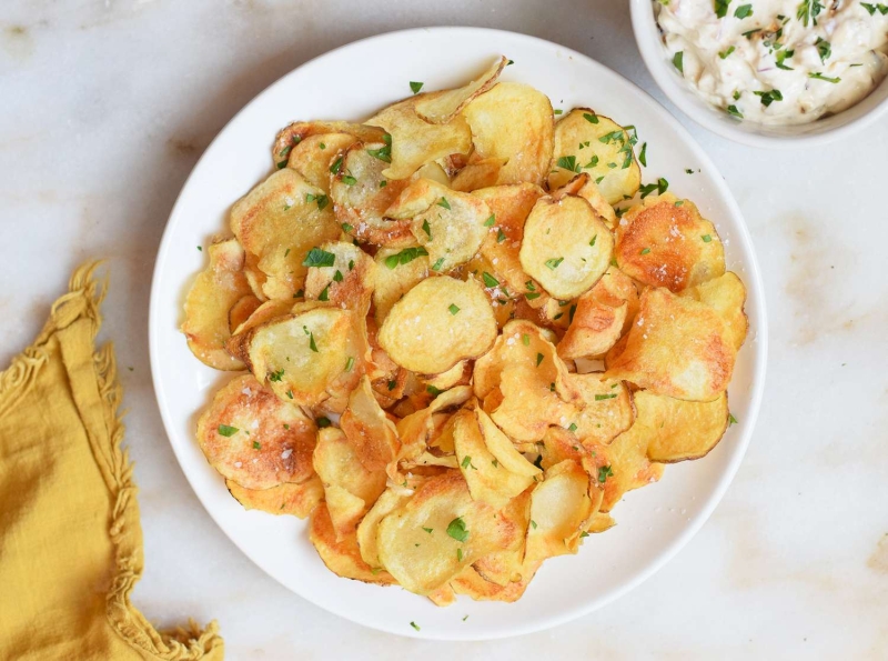 Air Fryer Potato Chips