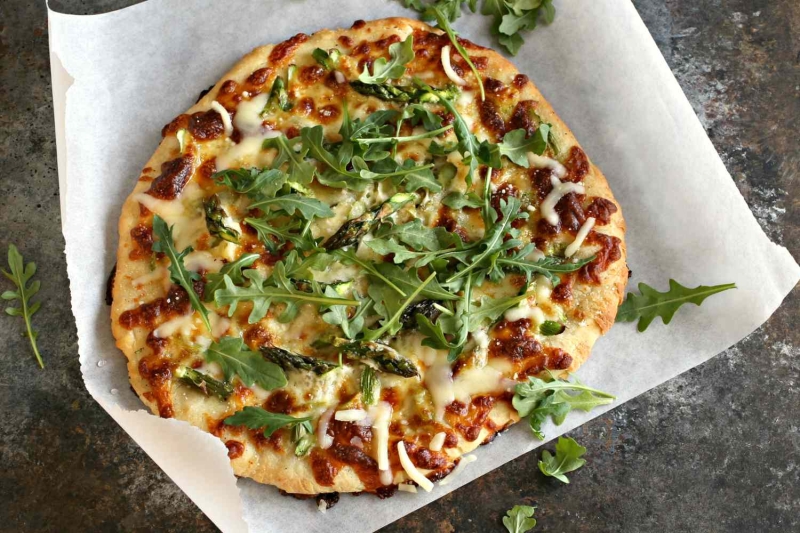 Asparagus Pizza Recipe