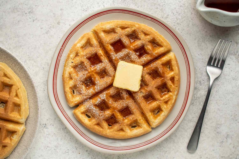 Sourdough Waffles Recipe