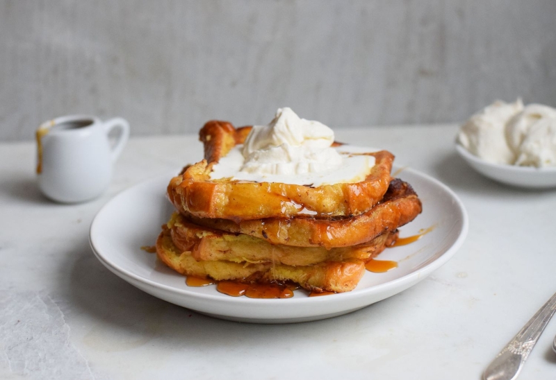 Eggnog French Toast