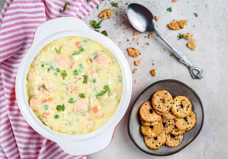 Make Your Own Fresh Salmon Chowder