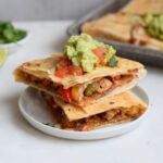 Sheet Pan Chicken Fajita Crunchwrap Recipe