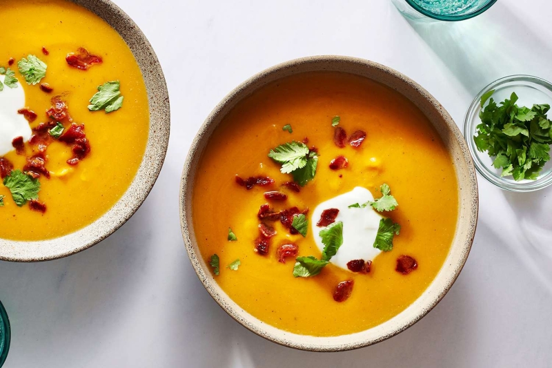 Instant Pot Butternut Squash Soup Recipe