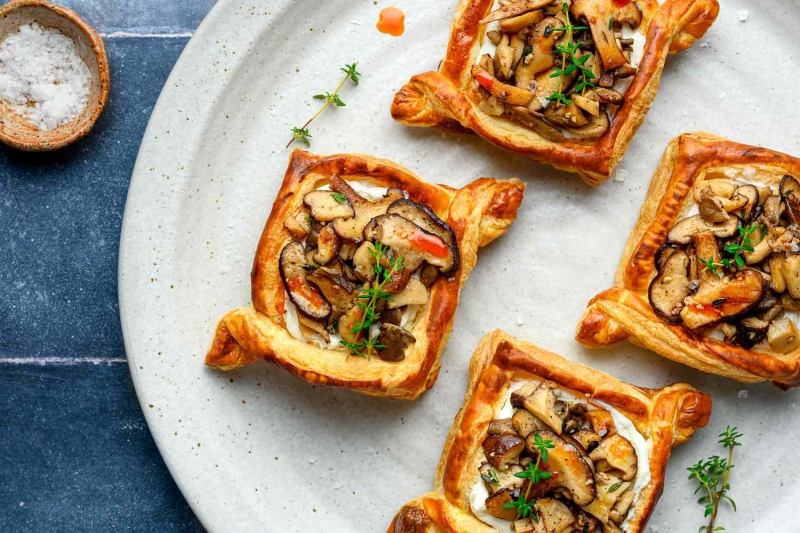 Savory Mushroom Tarts