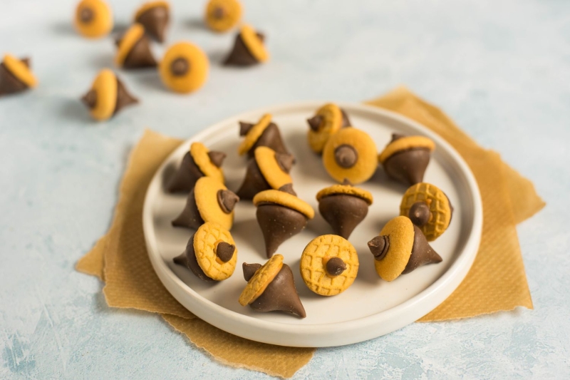 Candy Acorn Cookies Recipe