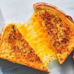 Garlic Bread Grilled Cheese