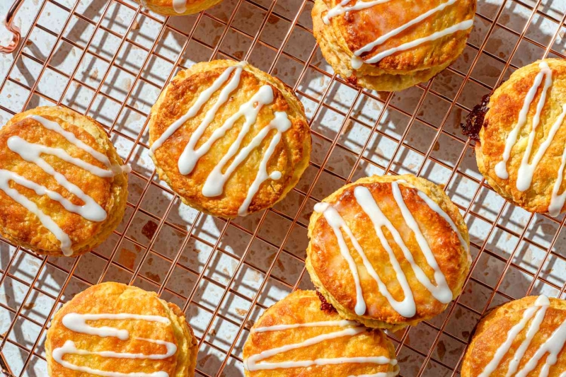 Copycat Popeyes Strawberry Biscuits