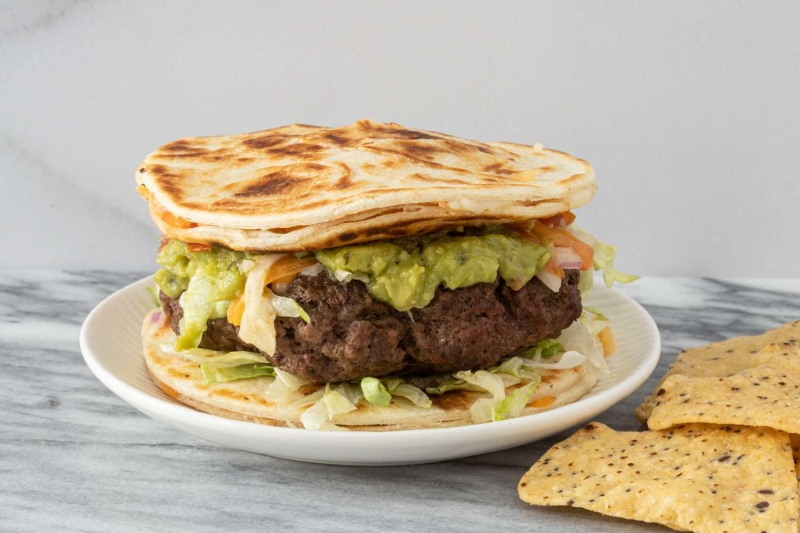 Copycat Applebee’s Quesadilla Burgers