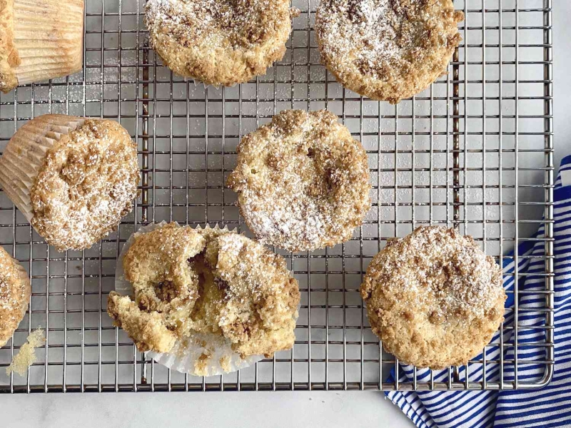 Sour Cream Coffee Cake Muffins