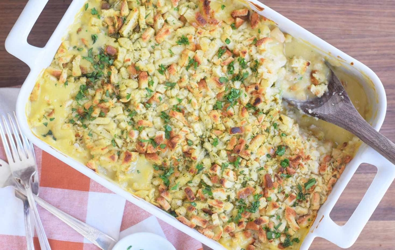 Chicken and Stuffing Bake Recipe