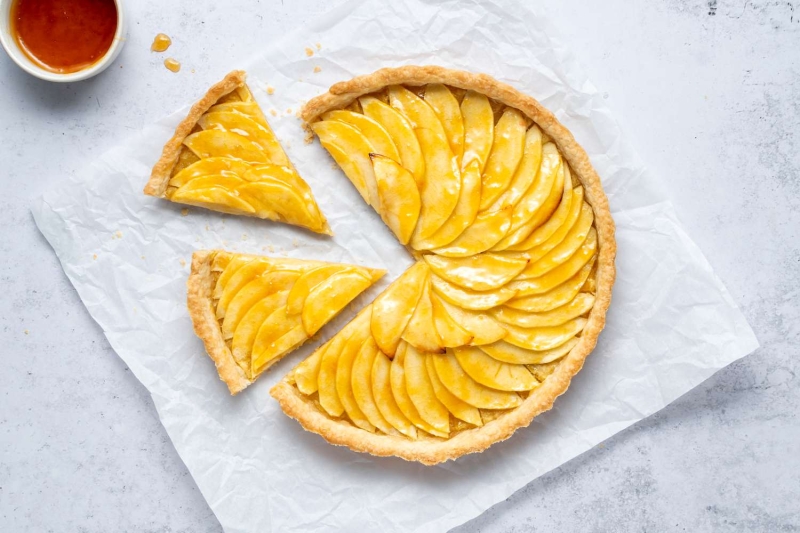 Classic French Tarte Aux Pommes