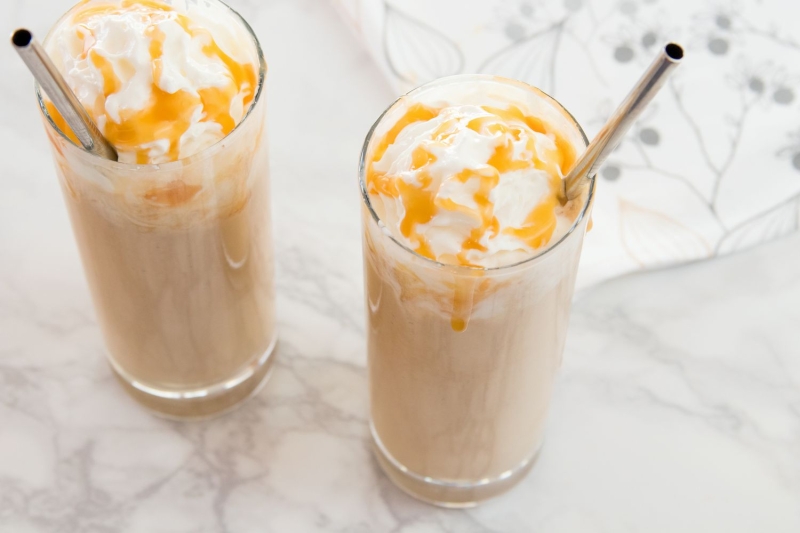 Copycat Starbucks Caramel Frappuccino