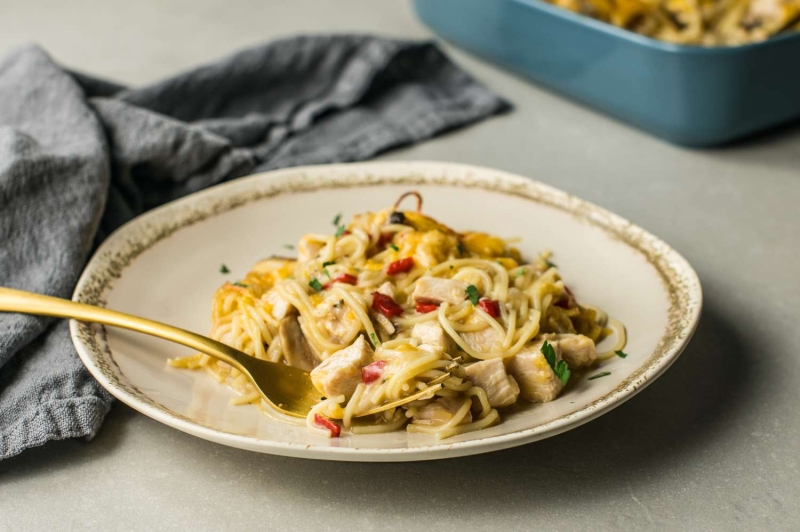 Quick and Easy Turkey Tetrazzini