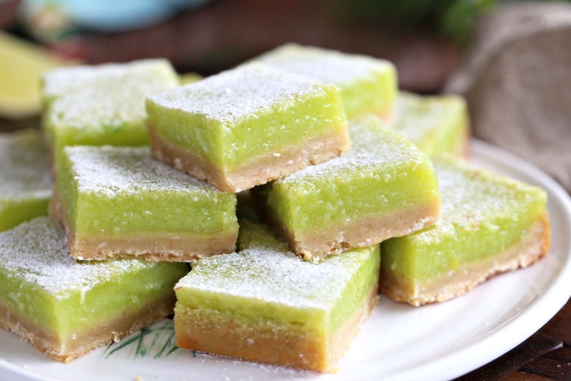 Lime Coconut Bars