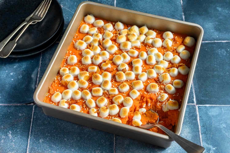 Miso Sweet Potato Casserole