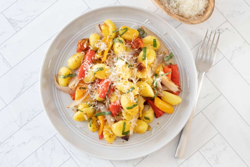 Crispy Sheet Pan Gnocchi