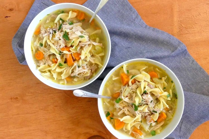 Instant Pot Chicken Noodle Soup Recipe