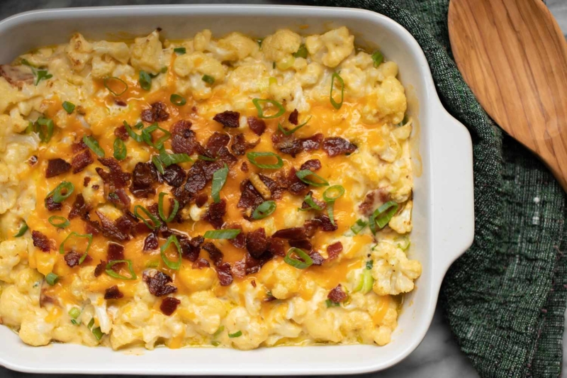 Loaded Cauliflower Bake