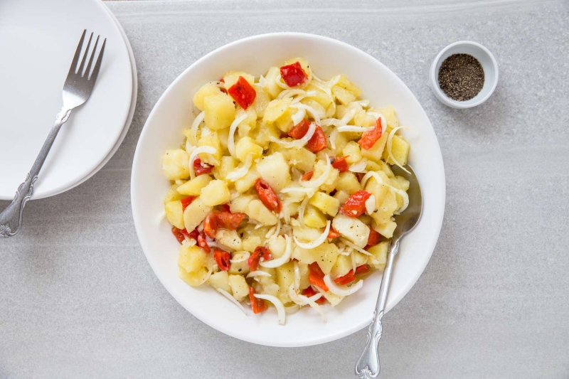 Serbian Potato Salad — Krompir Salata