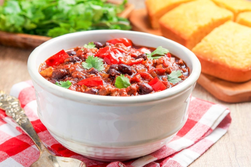 Crock Pot Sausage-Beef Chili