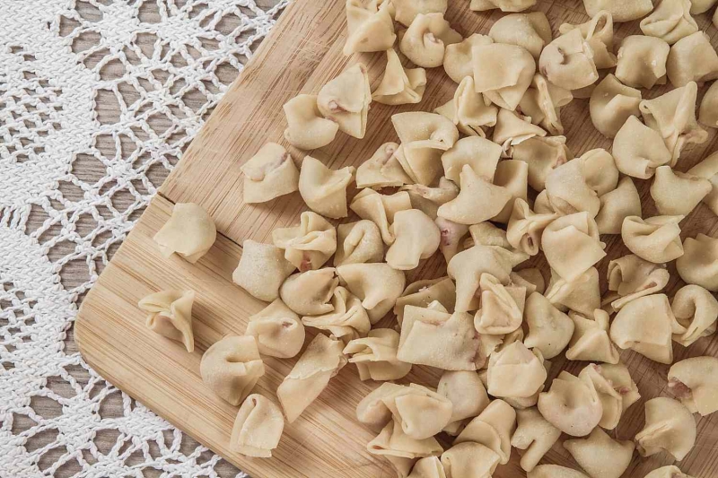 Turkish Meat Dumplings (Manti)