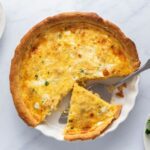 Crab Quiche with Swiss Cheese