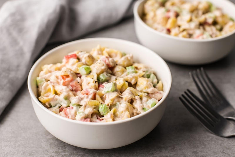 Simple Tuna Macaroni Salad