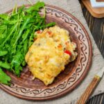 Baked Eggplant Casserole With Cheese