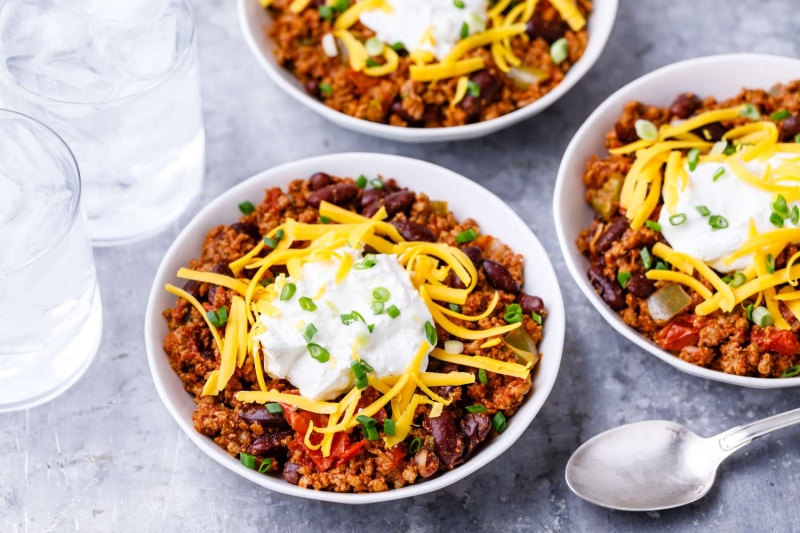 Basic Chili Con Carne With Beef and Beans