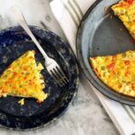 Fiesta Egg Casserole With Peppers and Cheese