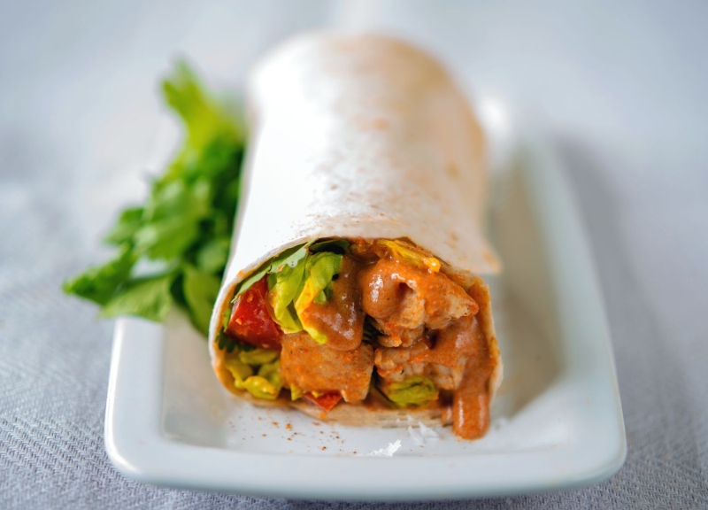 Easy Buffalo Chicken Wraps