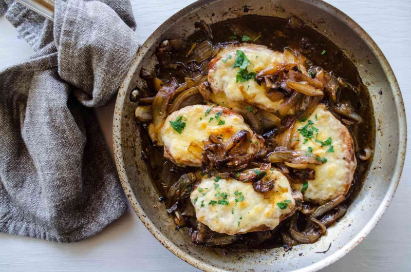 French Onion Pork Chops