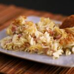 Ham, Swiss, and Pasta Casserole