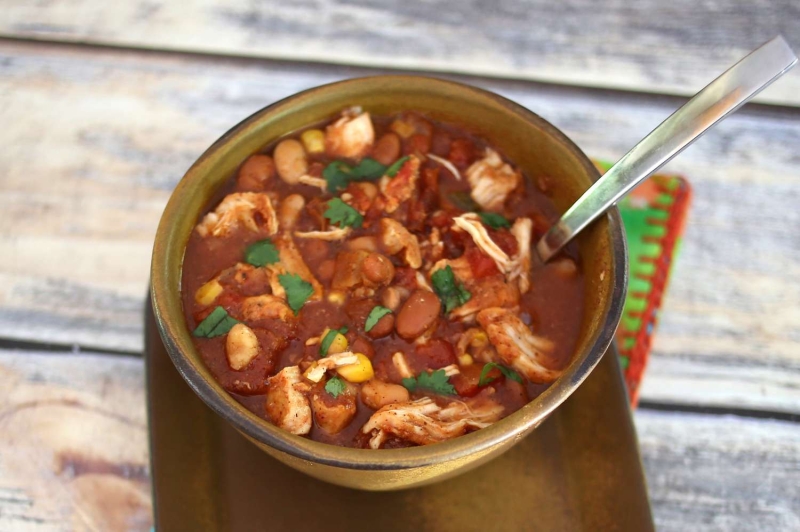 Quick and Easy Chicken Chili Stew