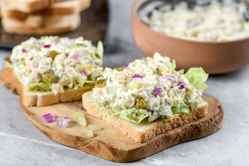 The Best Ever Chicken Salad Sandwich Recipe Has Eggs