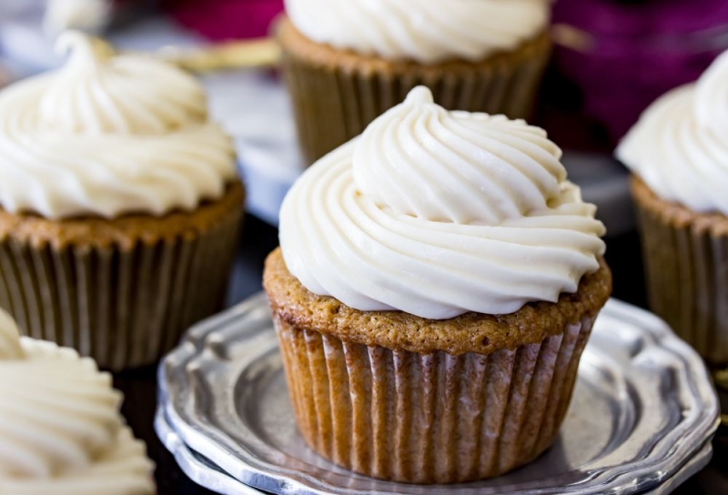 Brown Sugar Maple Cupcakes