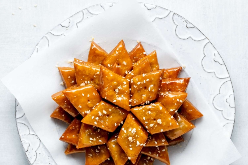 Yakgwa: Korean Honey Cookies